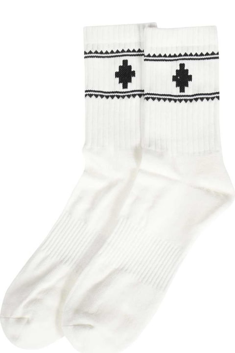 Underwear for Men Marcelo Burlon Cotton Socks With Logo