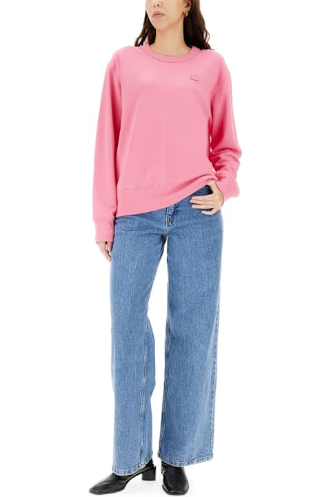 سترات صوف وبدل رياضية لـ القسم الرجالي Acne Studios Face Sweatshirt
