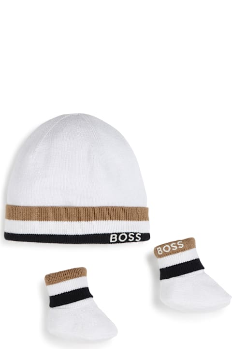 Hugo Boss إكسسورات وهدايا لـ رُضع بنات Hugo Boss Set Neonato