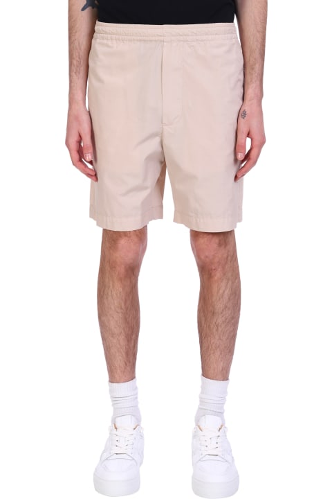 Shorts In Beige Cotton