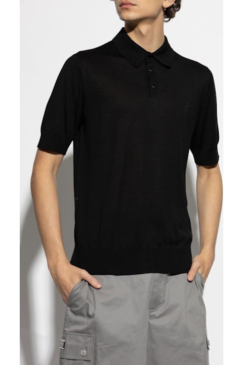 Homeware Dolce & Gabbana Logo Embroidered Polo Shirt
