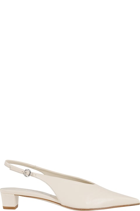 aeyde أحذية كعب عالٍ لـ السيدات aeyde Oti Nappa Leather Creamy