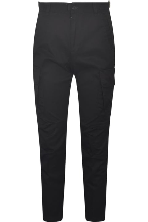 Diesel for Men Diesel Buttoned Fitted Cargo Trousers