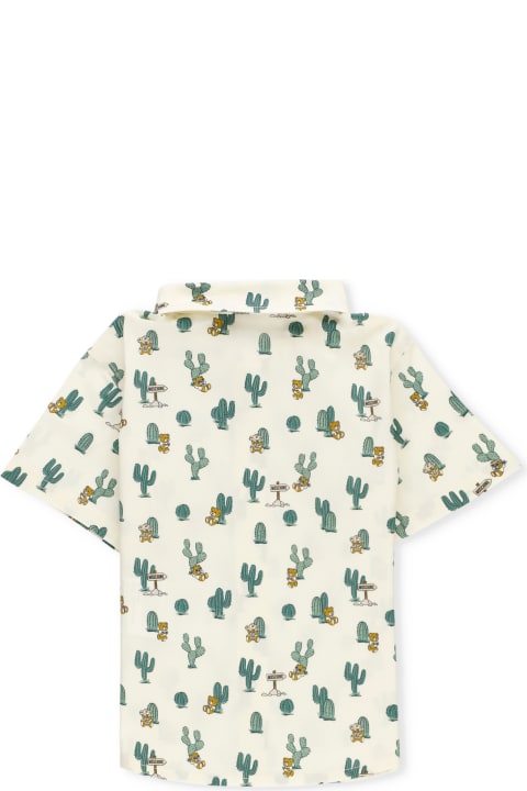 Topwear for Baby Boys Moschino Cotton Shirt