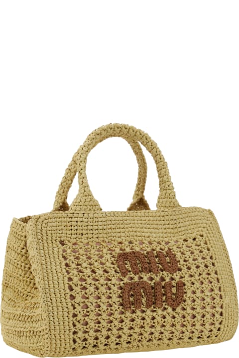 Totes for Women Miu Miu Crochet Mini Handbag