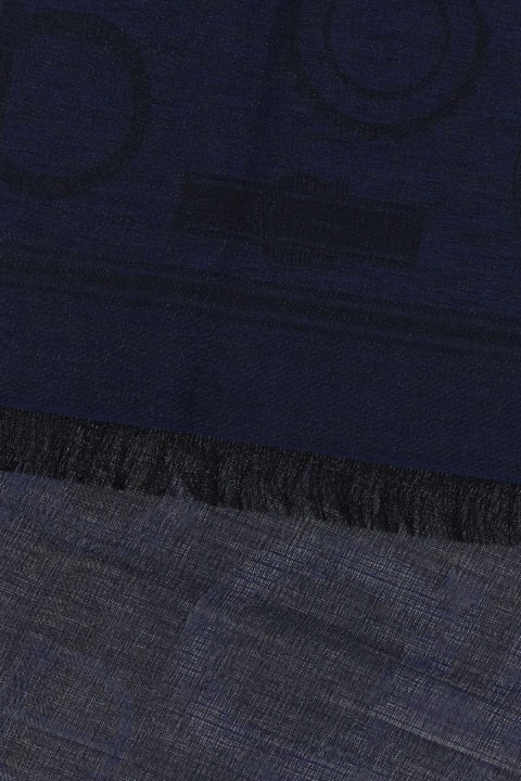 Scarves & Wraps for Women Ferragamo Embroidered Silk Blend Foulard