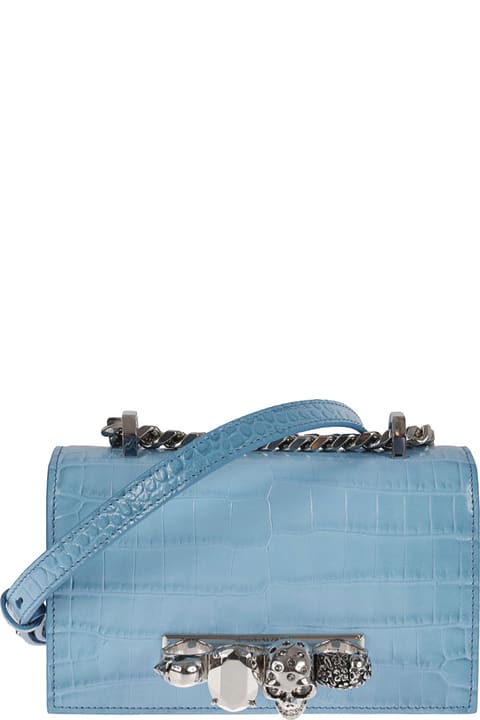 Alexander McQueen Shoulder Bags for Women Alexander McQueen Jeweled Satchel Bag