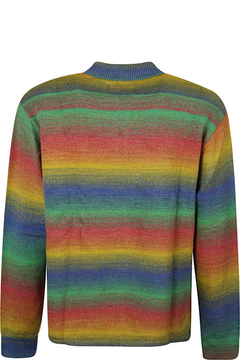 Awake NY for Women Awake NY "gradient Knit Polo" Knitted Polo Shirt