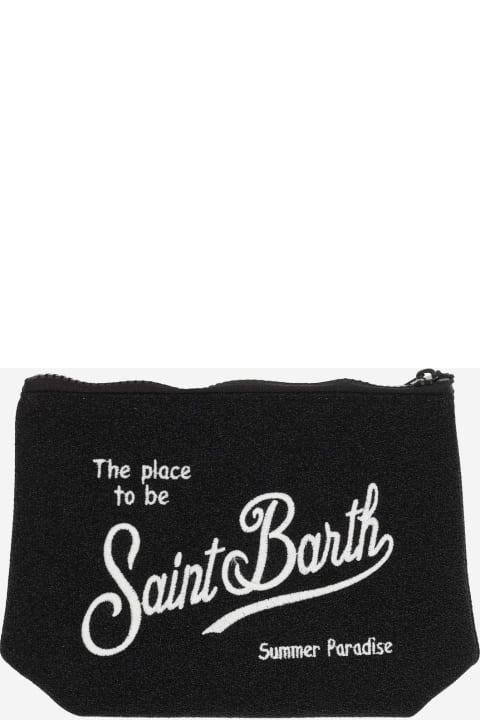 Fashion for Women MC2 Saint Barth Scuba Clutch Bag With Logo