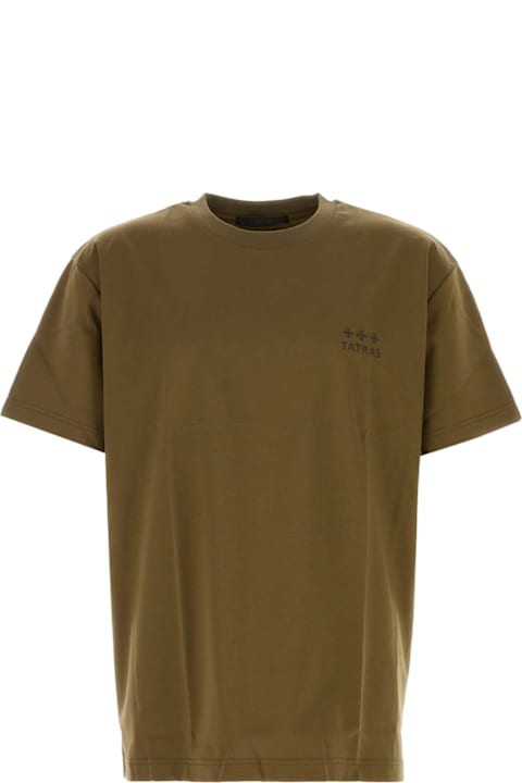 Homeware TATRAS Army Green Cotton T-shirt