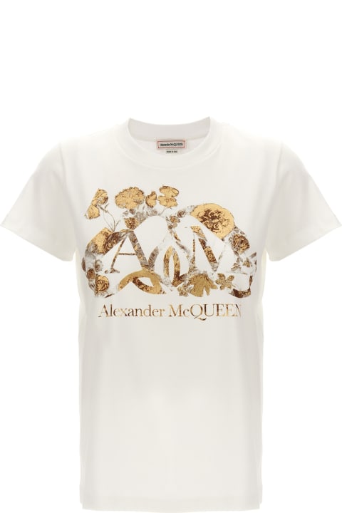 Topwear for Women Alexander McQueen 'cut And Sew' T-shirt