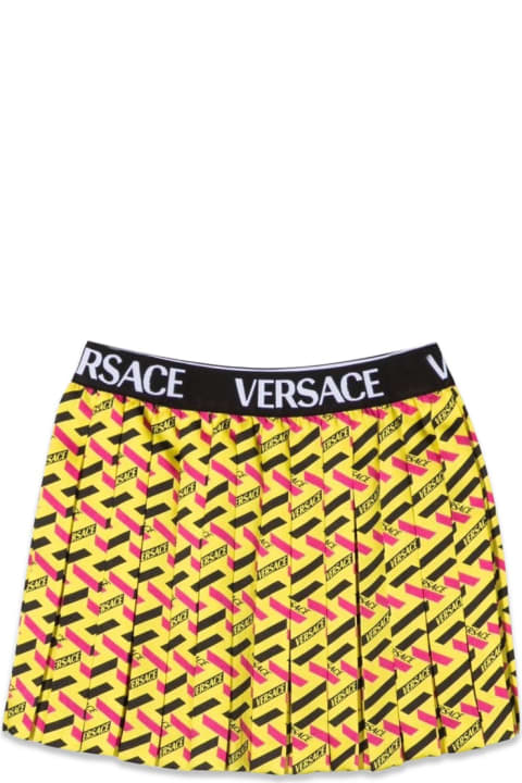 Homeware Versace Skirt Twill Monogram + Elastico Logo