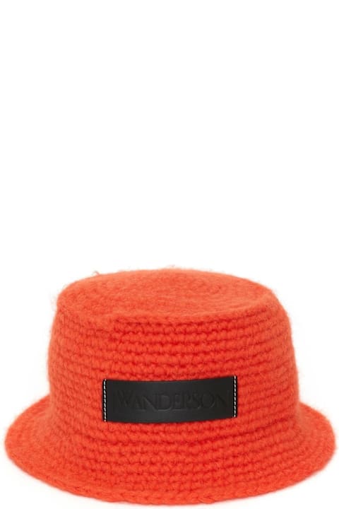 Homeware J.W. Anderson Logo Patch Knit Bucket Hat