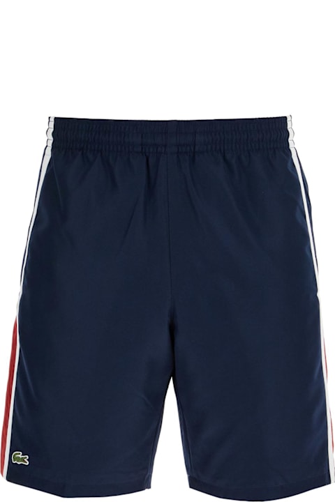 Lacoste Pants for Men Lacoste Sporty Color Block Bermuda Shorts