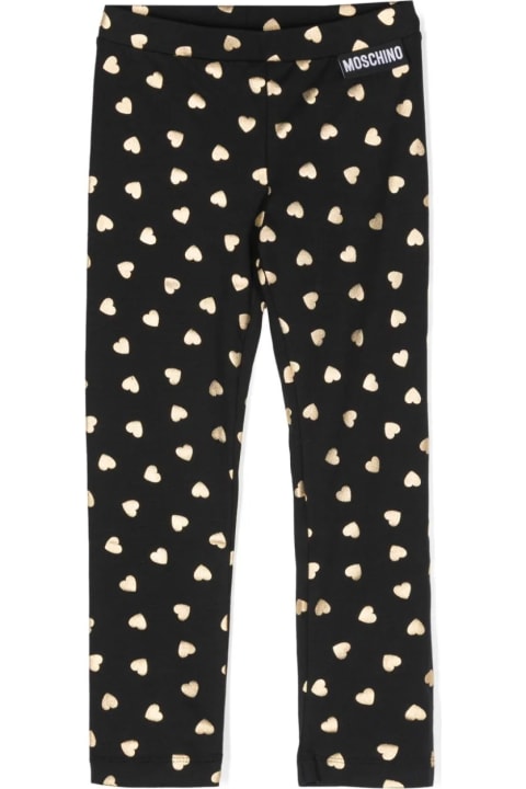 Moschino ملابس تحتية لـ بنات Moschino Leggings Con Stampa