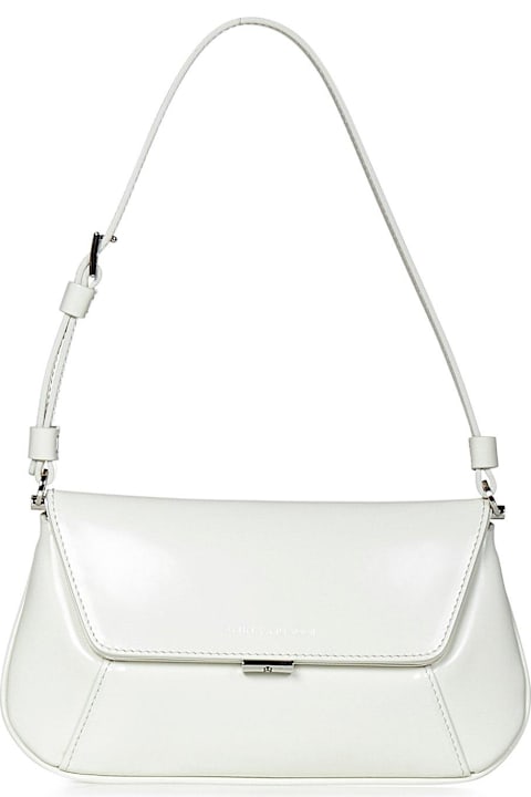 Homeware Amina Muaddi Logo-debossed Shoulder Bag