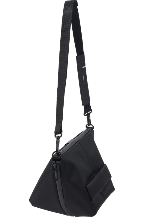 Inn L Sleek Black X-body Bag