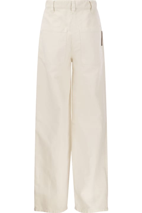 Brunello Cucinelli Clothing for Women Brunello Cucinelli Relaxed Trousers