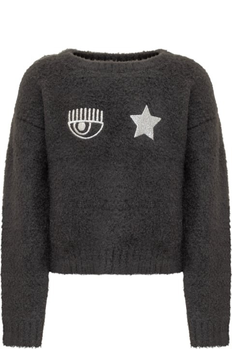 Chiara Ferragni Sweaters & Sweatshirts for Boys Chiara Ferragni Peluche Sweater