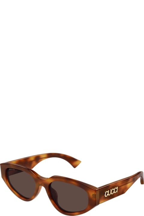Gucci Eyewear Gg1845sa002-havana-havana-brown | italist