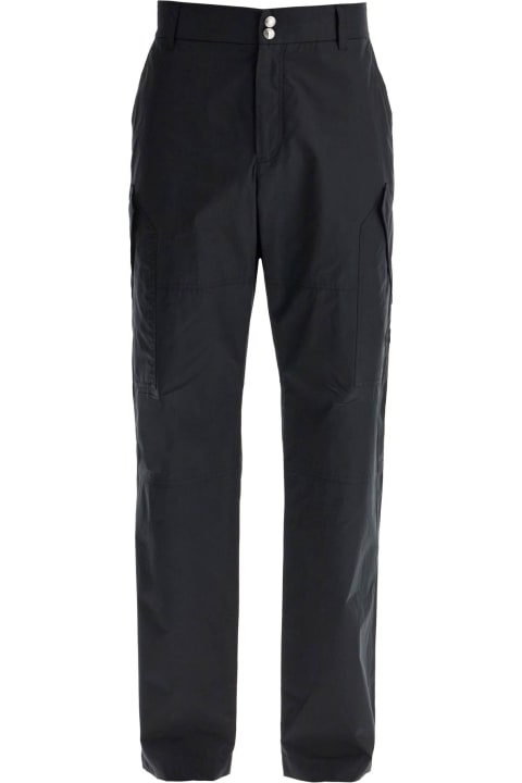 Homeware Versace Informal Pant Light Cotton Gabardine Fabric And Stamp Embroidery