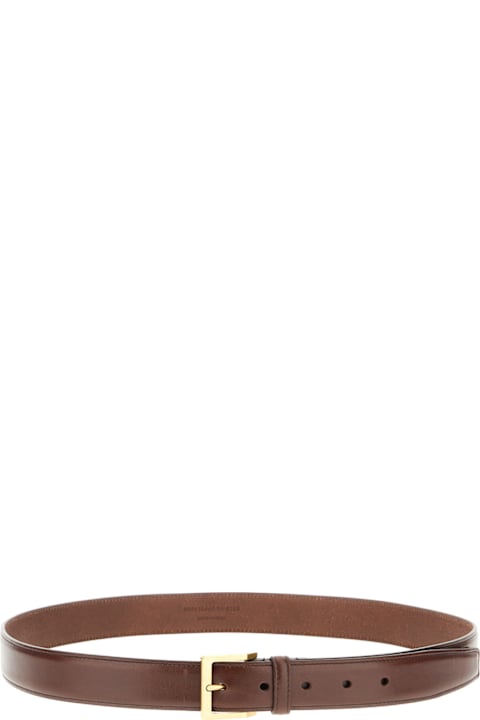 Saint Laurent for Women Saint Laurent Brown Leather Belt