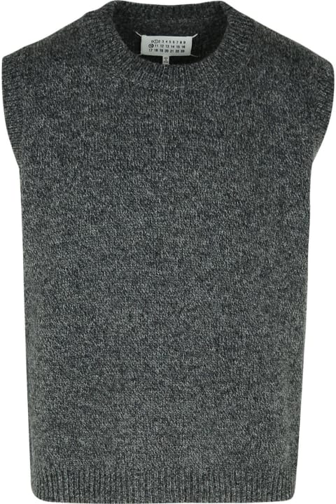 Maison Margiela for Men Maison Margiela Grey Wool Vest