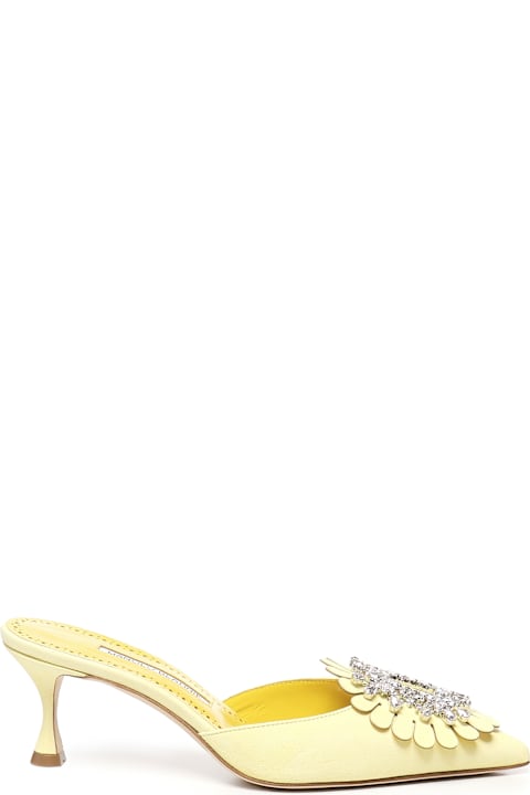 Manolo Blahnik High-Heeled Shoes for Women Manolo Blahnik Mules Shogmuo