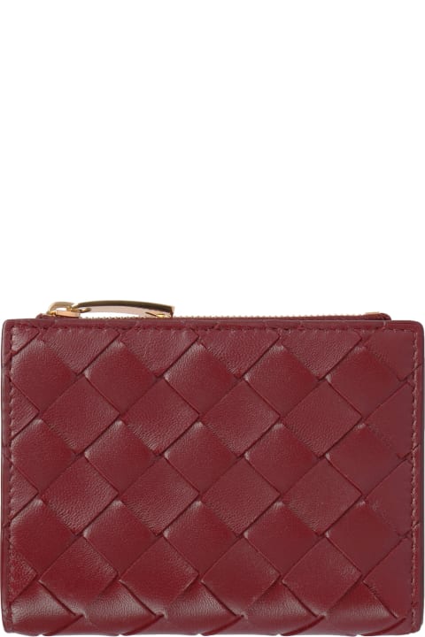 Wallets for Women Bottega Veneta Intrecciato Bi-fold Wallet