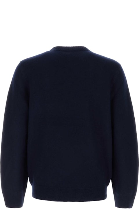 Homeware A.P.C. Navy Blue Wool Jay Sweater