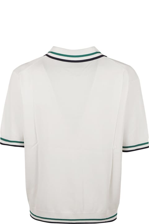 Casablanca Clothing for Men Casablanca Knit Pontelle Tennis Polo Shirt