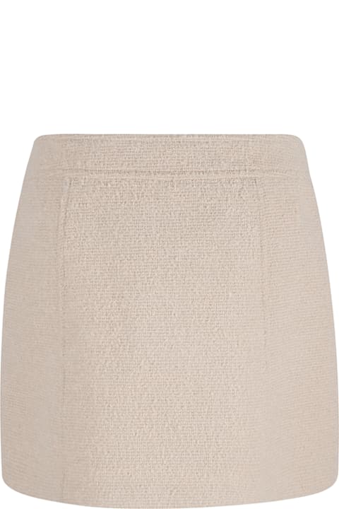 Homeware Tom Ford Boucle Pleated Mini Skirt