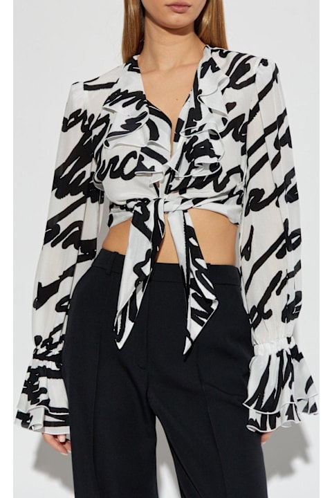Homeware Balmain Love Letter Ruffled Skirt
