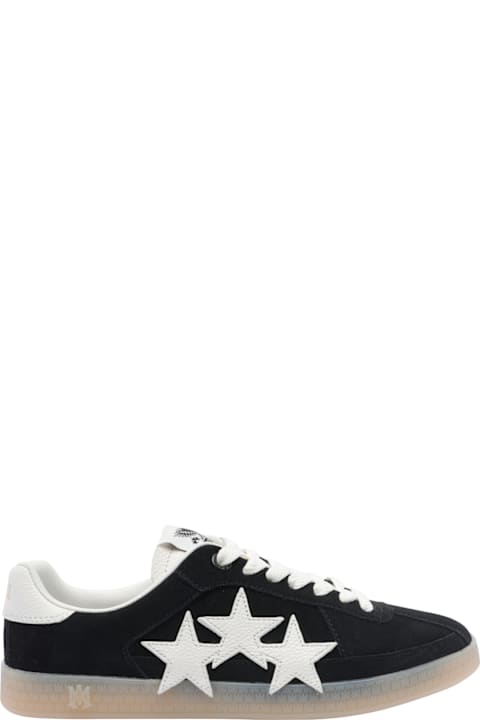 スニーカー AMIRI  Pacific Amiri Suede Sneakers Amiri Pacific Bones Suede Sneakers Black Amiri