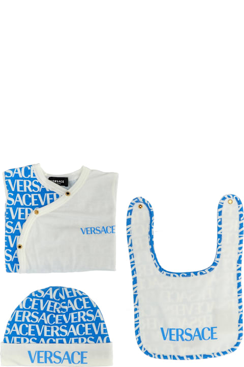 Sale for Kids Versace Logo Baby Set