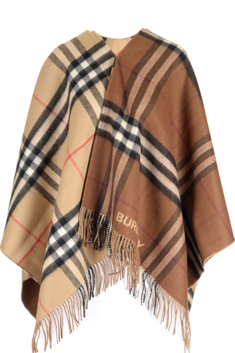 Burberry for Women Burberry Wool And Cashmere Cape