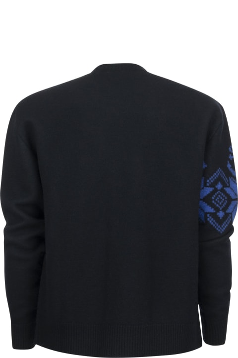 Etro Sweaters for Men Etro Inlaid Jacquard Jumper