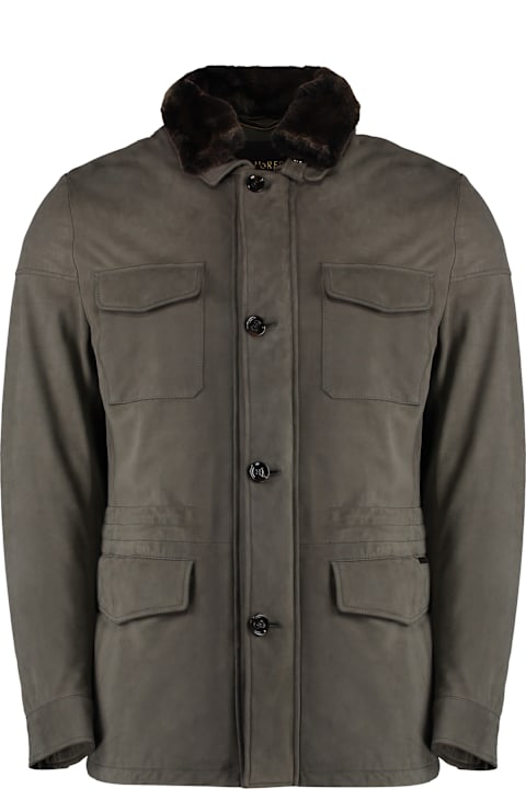 Homeware Moorer Leather Jacket