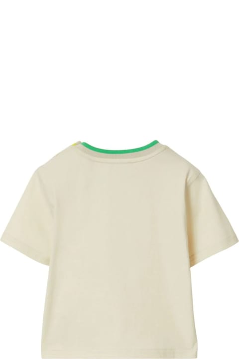 Sale for Baby Girls Burberry Burberry Kids T-shirts And Polos Beige