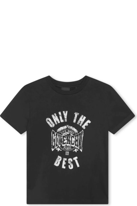 Givenchy T-Shirts & Polo Shirts for Boys Givenchy Black Givenchy Only The Best T-shirt