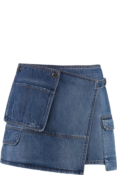 Homeware MSGM Denim Mini Skirt