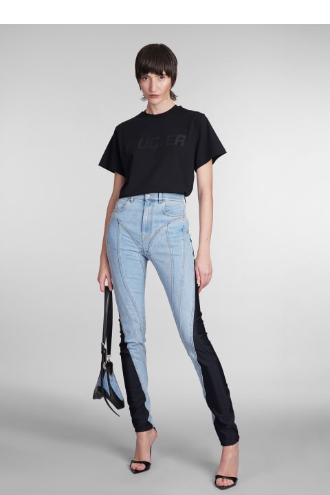 Mugler Topwear for Women Mugler Logo T-shirt