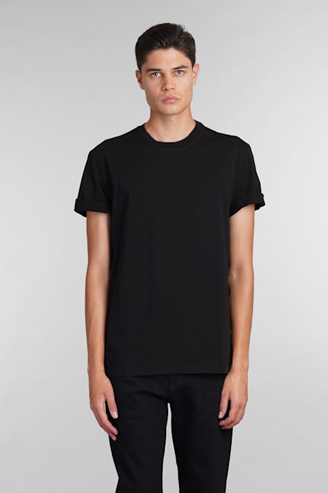 Golden Goose Topwear for Men Golden Goose T-shirt In Black Cotton
