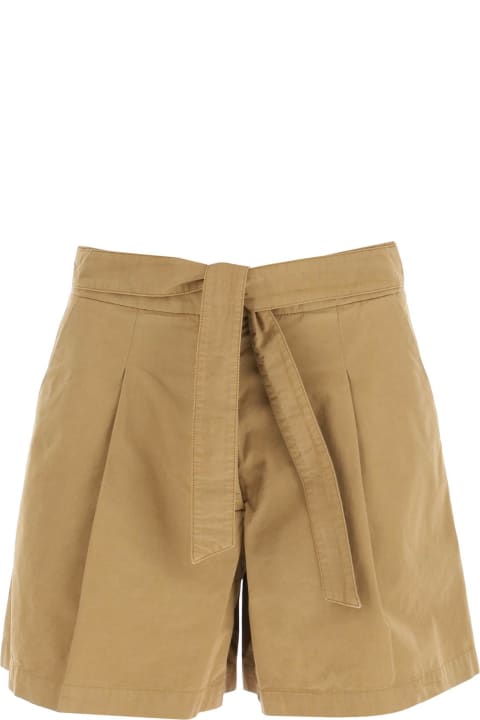 A.P.C. Pants & Shorts for Women A.P.C. Camberra Tie-waist Shorts