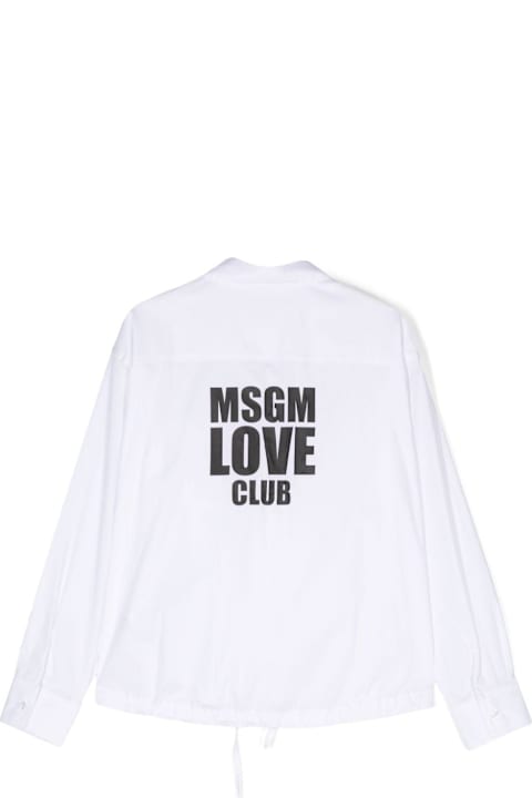 MSGM Dresses for Girls MSGM Chemisier Con Stampa