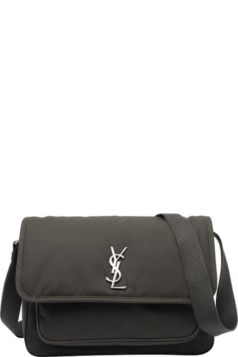 Shoulder Bags for Men Saint Laurent Niki Messenger In Canvas