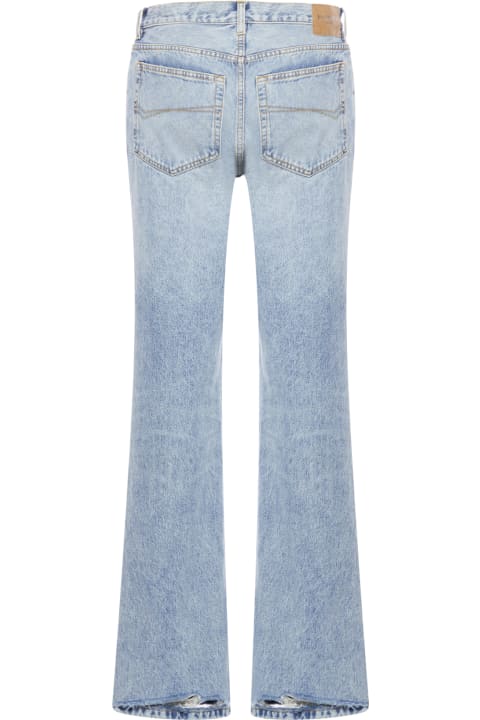 Balenciaga Jeans for Women Balenciaga Low Straight Pants Organic Japanese Twill