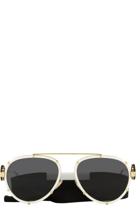 Eyewear for Women Versace Eyewear Ve2232 White Sunglasses