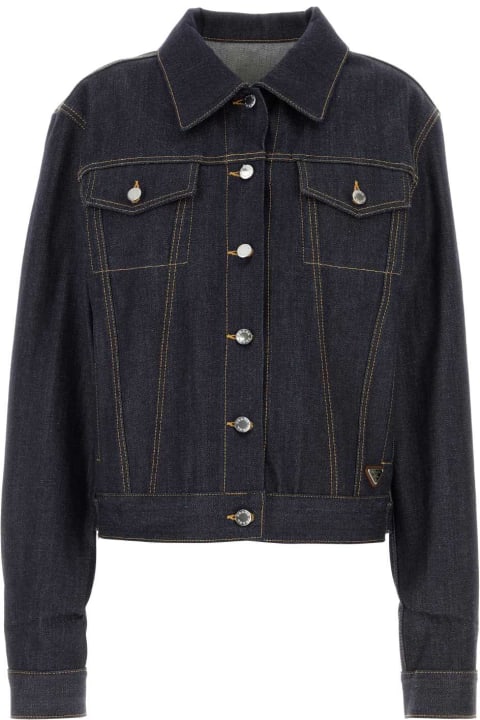 Prada Coats & Jackets for Women Prada Denim Jacket