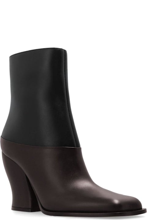 Fashion for Women Loewe Onda Two-toned Heeled Boots